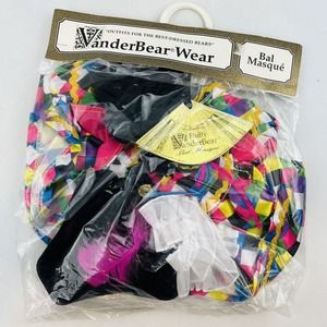 Vanderbear Wear Fluffy Bal Masque Outfit Legendary Party Collection 1991‎